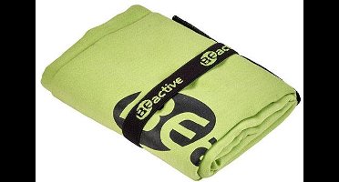 BECO BEactive sporthanddoek - limegroen/zwart - maat S