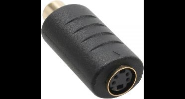 InLine Adapter S-VHS vrouwelijk - RCA vrouwelijk