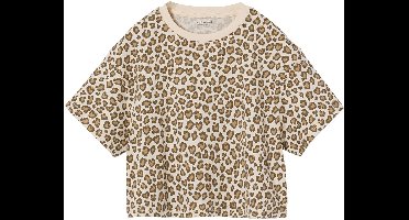 Vertbaudet Cropped meisjesshirt met korte mouwen