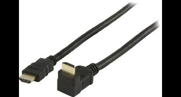 S-Impuls HDMI kabel - 90° haaks naar beneden - versie 1.4 (4K 30Hz) - 0,50 meter