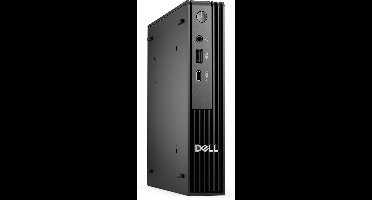 DELL Pro Micro QCM1250 - Desktop - Core Ultra 7 - 16 GB DDR5 RAM - 512 GB SSD - W11 Pro - Mini PC - Zwart