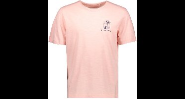 Tom Tailor - T-shirt - Heren - XL - Rose - Katoen - 1046755
