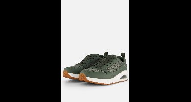Skechers Skechers Uno Fastime sneakers groen Imitatieleer - Maat 42