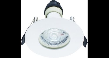 OutledTL | Dimbare IP65 LED inbouwspot - Baris- Mat wit - Brandwerend