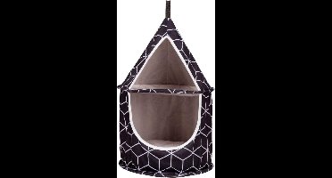 TRIXIE hang Kattenmand  Hanka 35 x 60 cm zwart