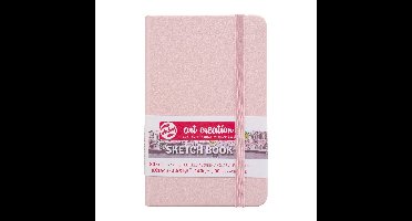 Schetsboek talens art creation 90x140mm roze | 5 stuks