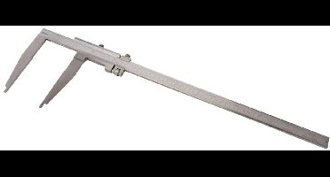 Dasqua 1310-0006, DIN EN 862 Monoblock-schuifmaat met kantbekken en fijnafstelling 500 mm 1 stuk(s)