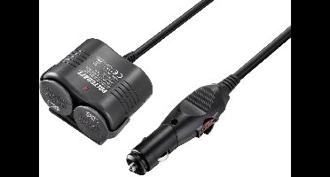 VOLTCRAFT DC 12-2.10 Sigarettenaanstekerverdeler Aantal sigarettenaanstekerbussen 2 x Stroombelasting (max.) 10 A