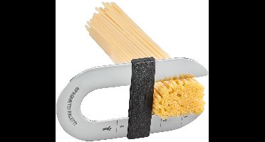 Spaghetti Meter, Spaghettimaat, Geschikt voor Max 4 Porties, RVS, Kunststof - GEFU | SPAGHETTI PALETTI