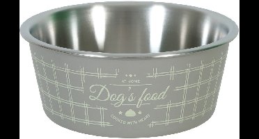 ZOLUX FOOD VOERBAK HOND TAUPE 12.5 CM 400 ML