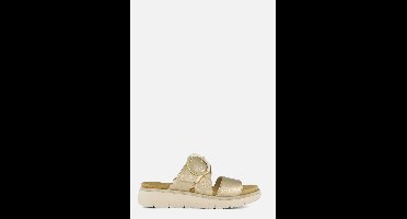 Remonte Slippers goud Synthetisch - Dames - Maat 40