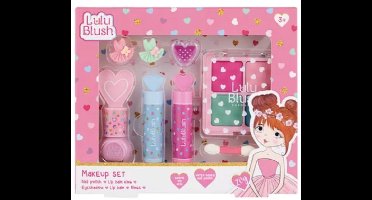 Lulu Blush Makeupset- Voor Kinderen - Kinder Makeup - Jongens en Meisjes - Beginners Set - Oogschaduw - Lipblush - Nagellak - Lipbalm - Kinderset -