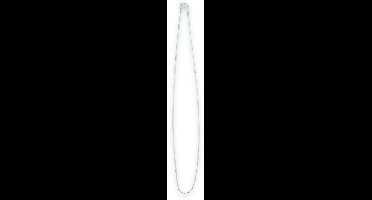 Zilveren collier snake 55 cm los