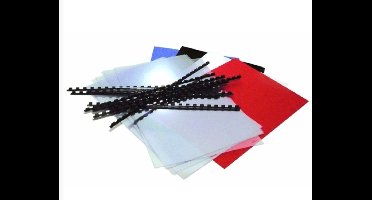 PAVO - Binding Pack A4 - 25x transparante PVC hoezen, 25x gekleurde hoezen, 25x bindingen