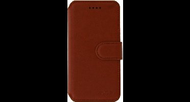 Ntech Hoesje Geschikt Voor Samsung Galaxy S10+ Luxe Portemonnee hoesje Furlo Design met Sta-Functie - Bruin