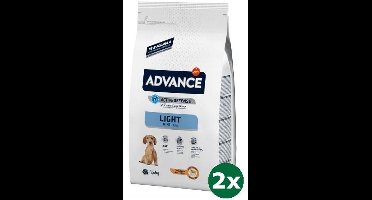 2x1,5 kg Advance mini light hondenvoer