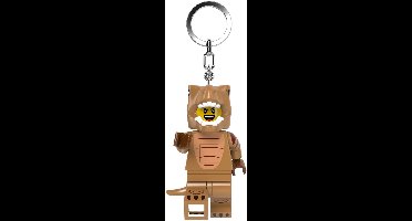LEGO LED Sleutelhanger, man in T-Rex-kostuum