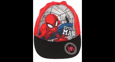 Spider-Man Pet voor Kinderen – Rode Zomerpet met Net- en Superheldendesign Marvel