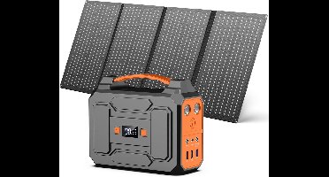 Powerstation - Powerbank - Stroomgenerator - Aggregaat - Zwart en Oranje