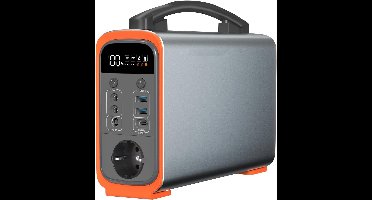 Powerstation - Powerbank - Stroomgenerator - Aggregaat - Grijs en Oranje