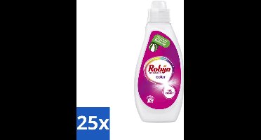 Robijn - Color - Vloeibaar Wasmiddel - Pink Sensation - 14 Wasbeurten - 700 ml - Bulkverpakking - 25 stuks