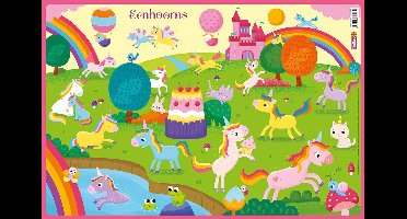 Deltas onderleggers - unicorn