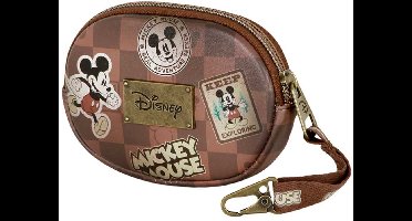 Karactermania - Disney - Minnie Mouse - Reis - Clip-on Portemonnee - Geldbeugel Bruin