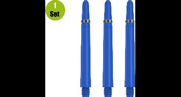Lena Nylon Dartshafts + Ring - Blauw