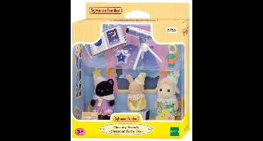 Sylvanian Families 5750 Trio Peutervriendjes Pyjama Party- inclusief 3 fluweelzachte speelfiguren