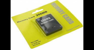 Geheugenkaart 256MB voor PlayStation 2