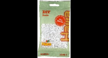 Hama Midi Bio Strijkkralen - Wit (001), 1000st.