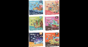 Mini Puzzel Thema, 64st.