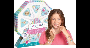 Make it Real - Sweet Spin Carnaval Lipgloss Armbanden Set - Maak 5 armbanden met lipgloss bedels