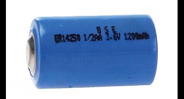 Lithium 1/2 AA 3,6volt