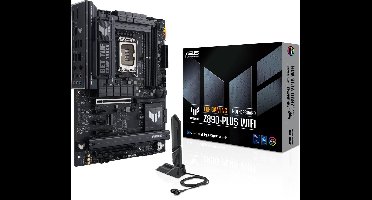 ASUS TUF GAMING Z890.PLUS WIFI - Moederbord - Intel Z890 - ATX - Compatible met Intel Core Ultra Processoren - LGA 1851 Socket