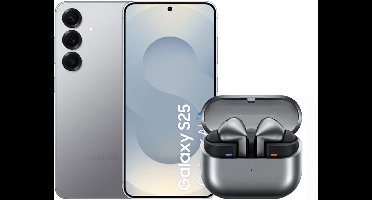 Samsung Galaxy S25 5G - 256GB - Silver Shadow + Galaxy Buds3 Pro