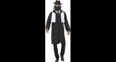 Smiffys - Rabbi Kostuum - L - Zwart