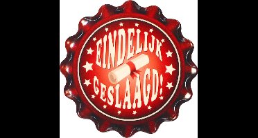 Cap coaster - Eindelijk geslaagd