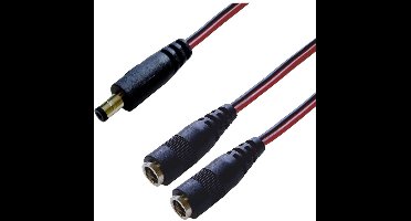 BKL Electronic DC-verdeler Laagspanningsstekker - DC-koppeling 5.5 mm 2.5 mm 0.30 m 1 stuk(s) Single