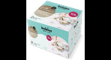 Bolsius - VOORDEELVERPAKKING - Maxi Waxine Lichten - 10 uur - 250 stuks