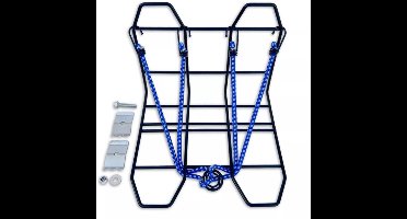 LYNX Bagagedrager verbreder - voor grotere tassen en bagage - staal - 15 kg