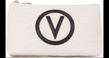 VALENTINO Utensil zak Covent Soft Cosmetic Case Naturale / Nero Crème