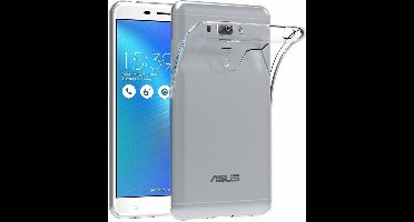 Ntech Geschikt voor Asus Zenfone Selfie ( ZD551KL ) Transparant Siliconen Ultra Thin hoesje