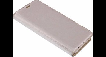 Ntech Luxe Goud TPU / PU Leder Flip Cover met Magneetsluiting voor de Geschikt voor Samsung Galaxy S10e