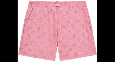 Guess Girls Logo Short Pink - Maat 128