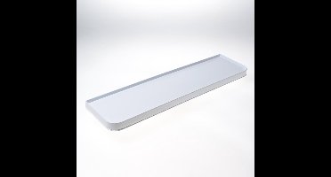 Installatiebranche Planchet wit PVC 500 x 120mm