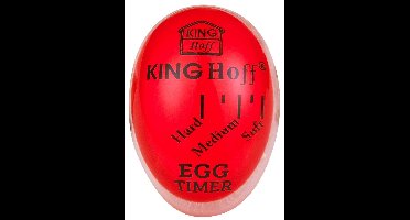 Kinghoff KH-1015 - Eivormige Timer - Voor Eieren - Kleurveranderend