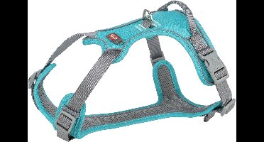 Hondentuigje Trixie Active Premium Licht Blauw L/XL