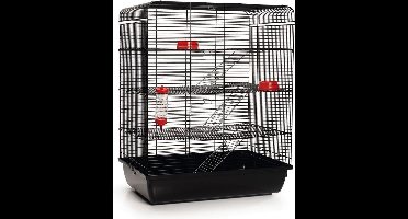 Beeztees Remy - Rattenkooi - Zwart - 58x38x71 cm