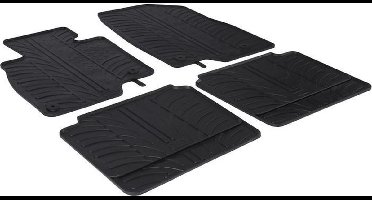 Gledring Rubbermatten passend voor Mazda 6 2012- (T Profil 4- delig + montageclips)